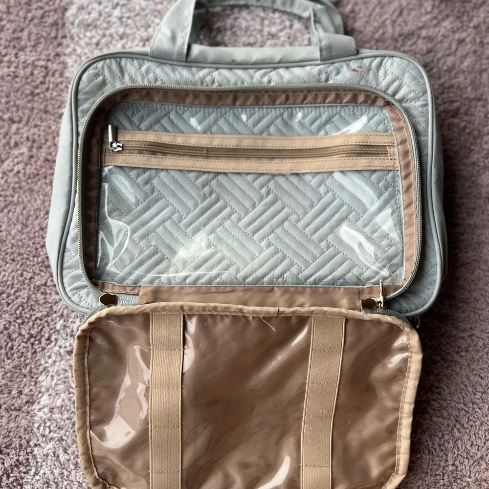 Bagsmart Quilted light blue travel Bag